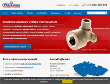 Tablet Screenshot of plastoma.cz